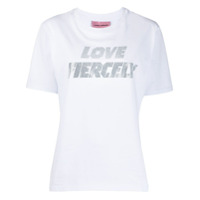 Chiara Ferragni Camiseta com estampa e aplicações - Branco
