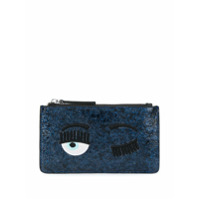 Chiara Ferragni Carteira Blinking Eye - Azul