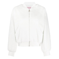 Chiara Ferragni Jaqueta bomber com logo posterior - Branco
