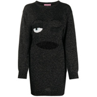 Chiara Ferragni Vestido de tricô Flirting - Preto