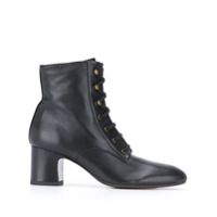 Chie Mihara Ankle boot Nako com cadarço - Preto