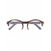 Chloé Eyewear Óculos com efeito tartaruga - Marrom
