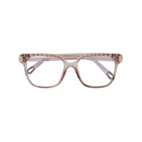 Chloé Eyewear Óculos dcom armação quadrada - Cinza