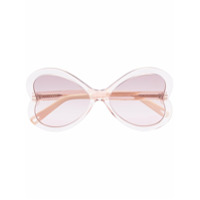 Chloé Eyewear Óculos de sol borboleta - Neutro