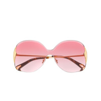 Chloé Eyewear Óculos de sol Curtis - Dourado