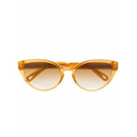 Chloé Eyewear Óculos de sol gatinho - Dourado