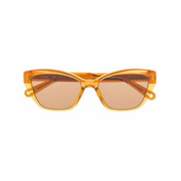 Chloé Eyewear Óculos de sol quadrado - Marrom