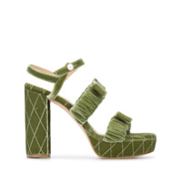 Chloe Gosselin Jean platform sandals - Verde