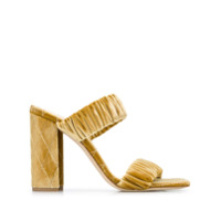 Chloe Gosselin Morgan slip-on sandals - Dourado