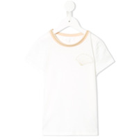 Chloé Kids Camiseta com bordado de brilho - Branco