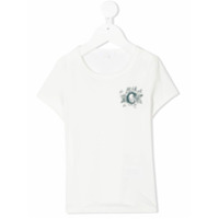 Chloé Kids Camiseta com logo no busto - Branco