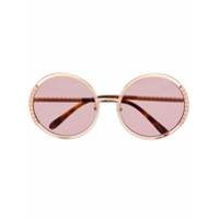 Chopard Eyewear Óculos de sol redondo - Dourado