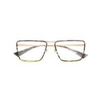 Christian Roth Armação de óculos quadrada - Cinza