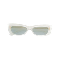 Christian Roth Dreesen rectangular sunglasses - Branco