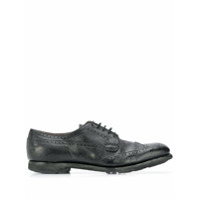 Church's Brogue com efeito desgastado - Preto