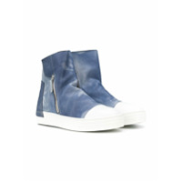 Cinzia Araia Kids Ankle boot com zíper lateral - Azul