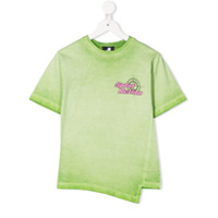 Cinzia Araia Kids Camiseta com estampa de slogan - Verde