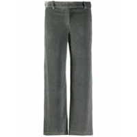 Circolo 1901 Calça com efeito de veludo - Cinza