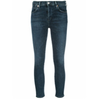 Citizens of Humanity Calça jeans skinny cropped - Azul