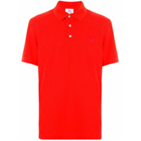 CK Calvin Klein Camisa polo mangas curtas - Vermelho