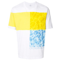 CK Calvin Klein Camiseta com estampa a base de água - Branco