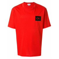 CK Calvin Klein Camiseta com estampa de logo - Laranja