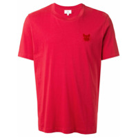 CK Calvin Klein Camiseta gola redonda com estampa de rato - Vermelho