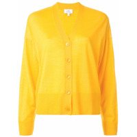 CK Calvin Klein Cardigan de tricô com botões - Amarelo