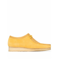 Clarks Originals Sapato Wallabee com cadarço de camurça amarelo