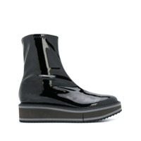 Clergerie Berra patent leather ankle boots - Preto