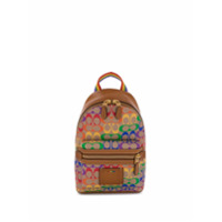 Coach Academy rainbow monogram backpack - Neutro