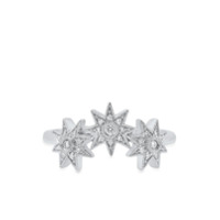 Colette Anel de ouro branco 18k com diamante - Prateado