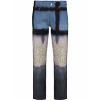 Collina Strada tie dye cropped jeans - Estampado