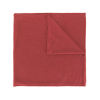 Colombo fine knit cashmere scarf - Vermelho