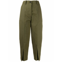 colville Calça pantalona com detalhe de pregas - Verde