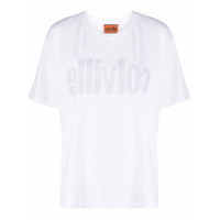 colville Camiseta com logo e efeito ao avesso - Branco