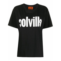 colville Camiseta decote careca com estampa do logo - Preto