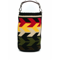 colville oversized knitted bucket bag - Preto