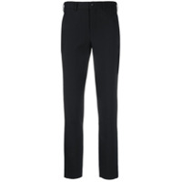 Comme Des Garçons Calça slim cintura média - Preto