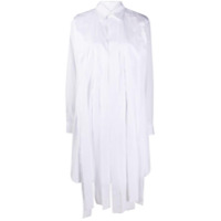 Comme Des Garçons Comme Des Garçons Camisa mangas longas com franjas - Branco