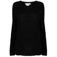 Comme Des Garçons Comme Des Garçons Suéter decote careca - Preto
