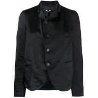 Comme Des Garçons Girl Blazer slim com abotoamento simples - Preto