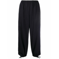 Comme Des Garçons Girl Calça cenoura cropped - Preto