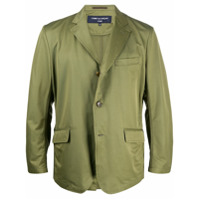 Comme Des Garçons Homme Blazer de alfaiataria com abotoamento simples - Verde