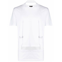 Comme Des Garçons Homme Plus Camiseta com detalhe de alça - Branco