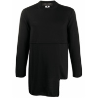 Comme Des Garçons Homme Plus Suéter assimétrico de lã - Preto