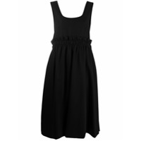 Comme Des Garçons Noir Kei Ninomiya Vestido assimétrico com cinto - Preto