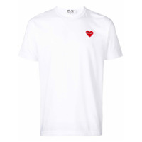 Comme Des Garçons Play Camiseta com logo - Branco