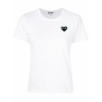 Comme Des Garçons Play Camiseta mangas curtas - Branco