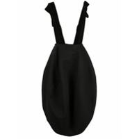 Comme Des Garçons Saia com suspensório - Preto